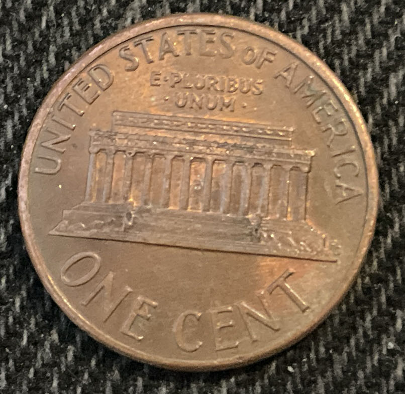 Penny 1988 Lincoln D  coin collectible - Main Image 2