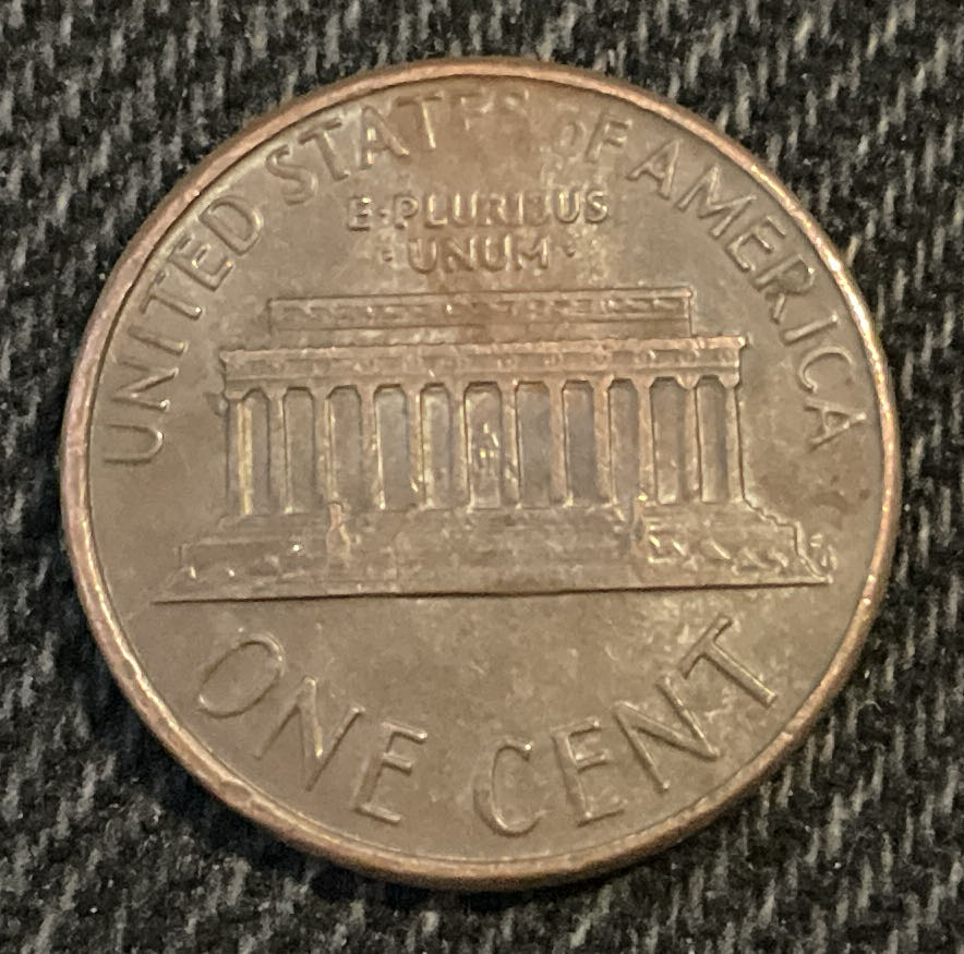 Penny 1988 Lincoln D  coin collectible - Main Image 2