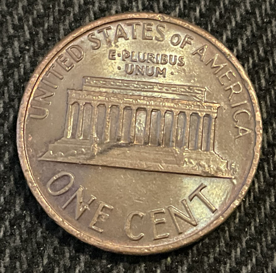 Penny 1988 Lincoln D  coin collectible - Main Image 2