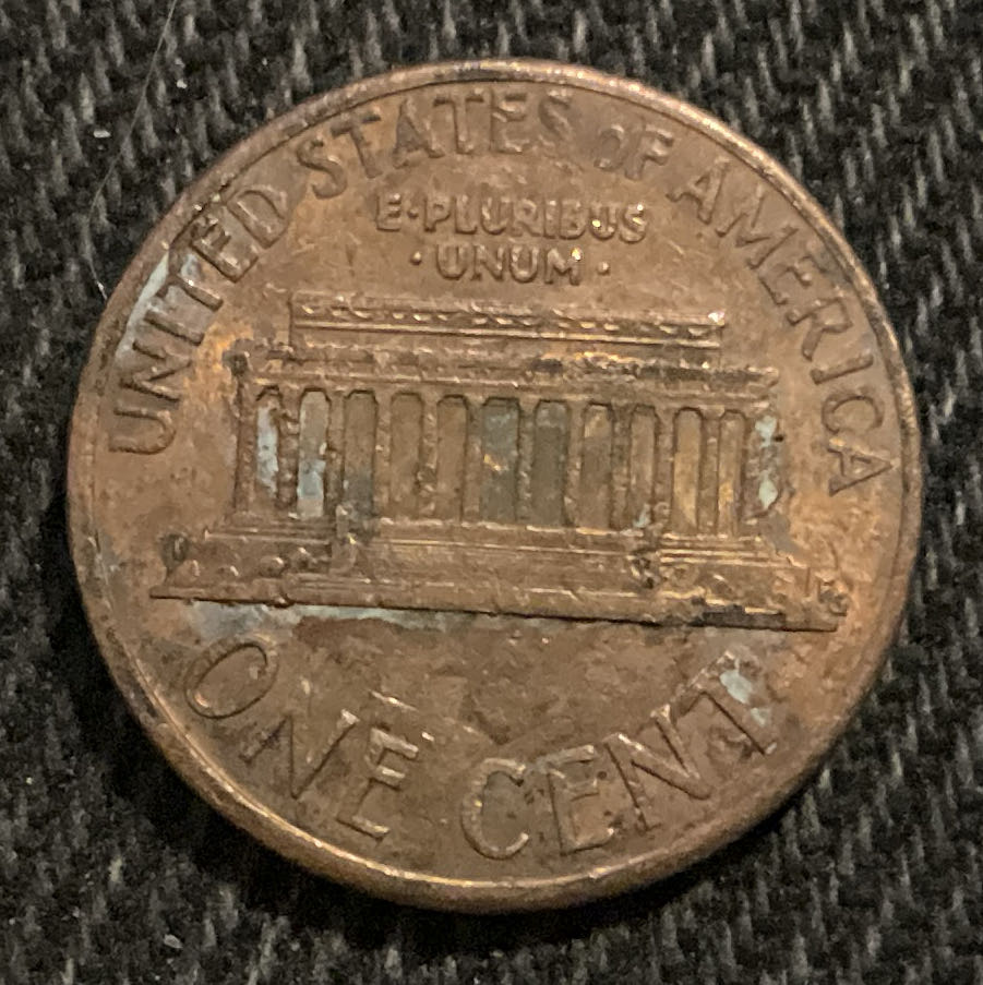 Penny 1989 Lincoln D  coin collectible - Main Image 2