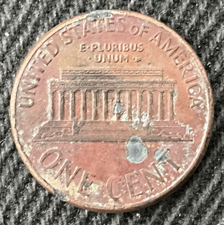 Penny 1989 Lincoln D  coin collectible - Main Image 2