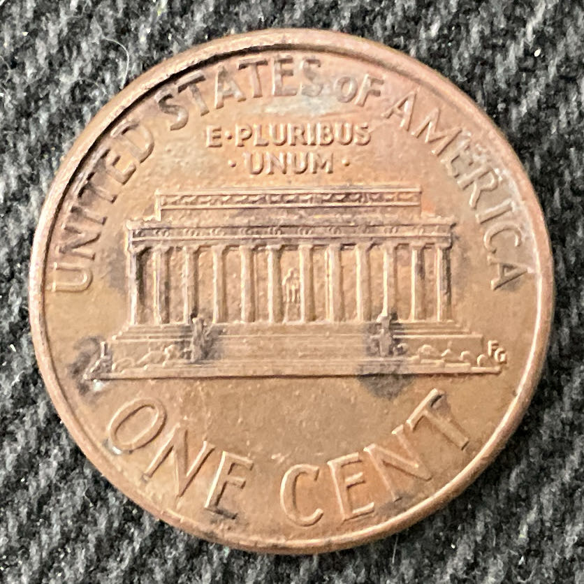 Penny 1989 Lincoln D  coin collectible - Main Image 2