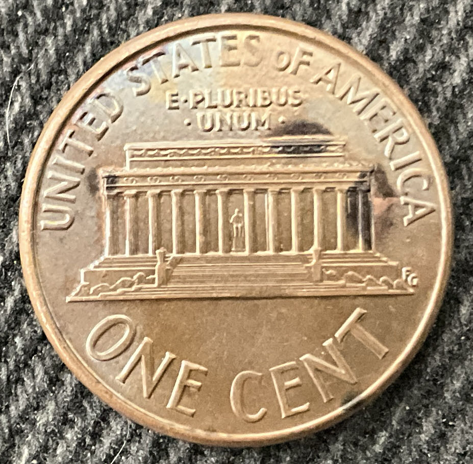 Penny 1989 Lincoln D  coin collectible - Main Image 2