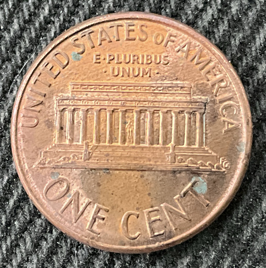 Penny 1989 Lincoln D  coin collectible - Main Image 2