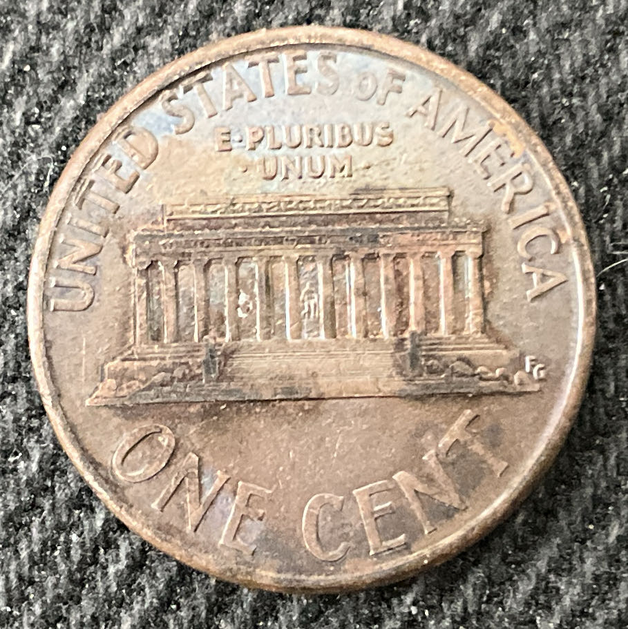 Penny 1989 Lincoln D  coin collectible - Main Image 2