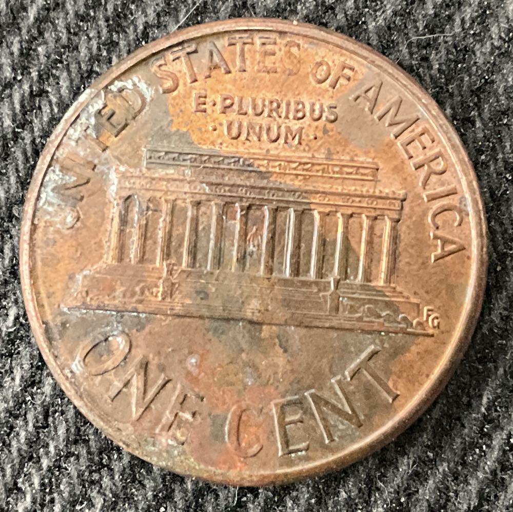 Penny 1989 Lincoln D  coin collectible - Main Image 2