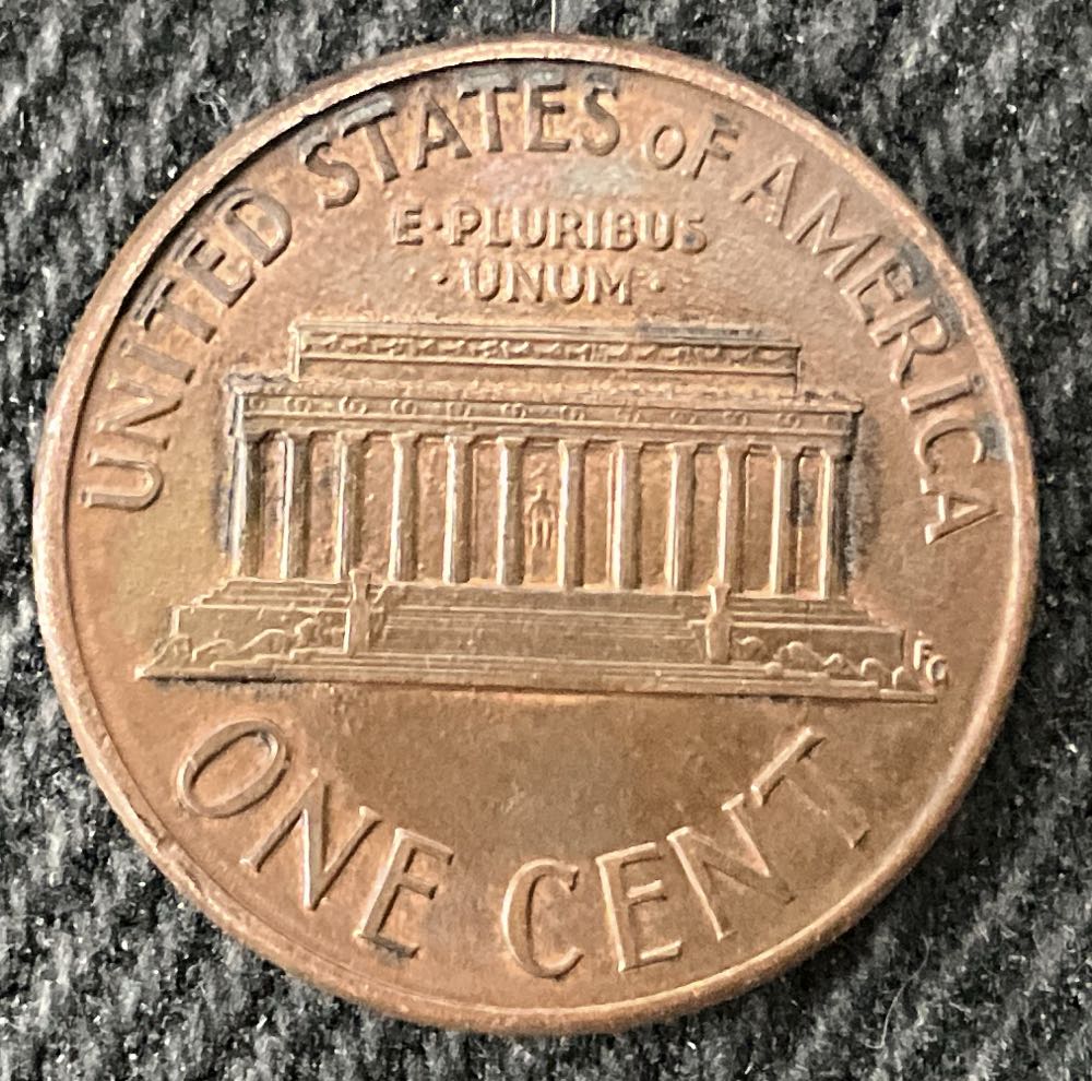 Penny 1989 Lincoln D  coin collectible - Main Image 2