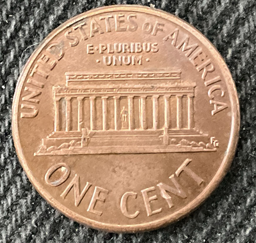 Penny 1990 Lincoln D  coin collectible - Main Image 2