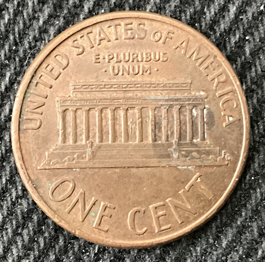 Penny 1990 Lincoln D  coin collectible - Main Image 2