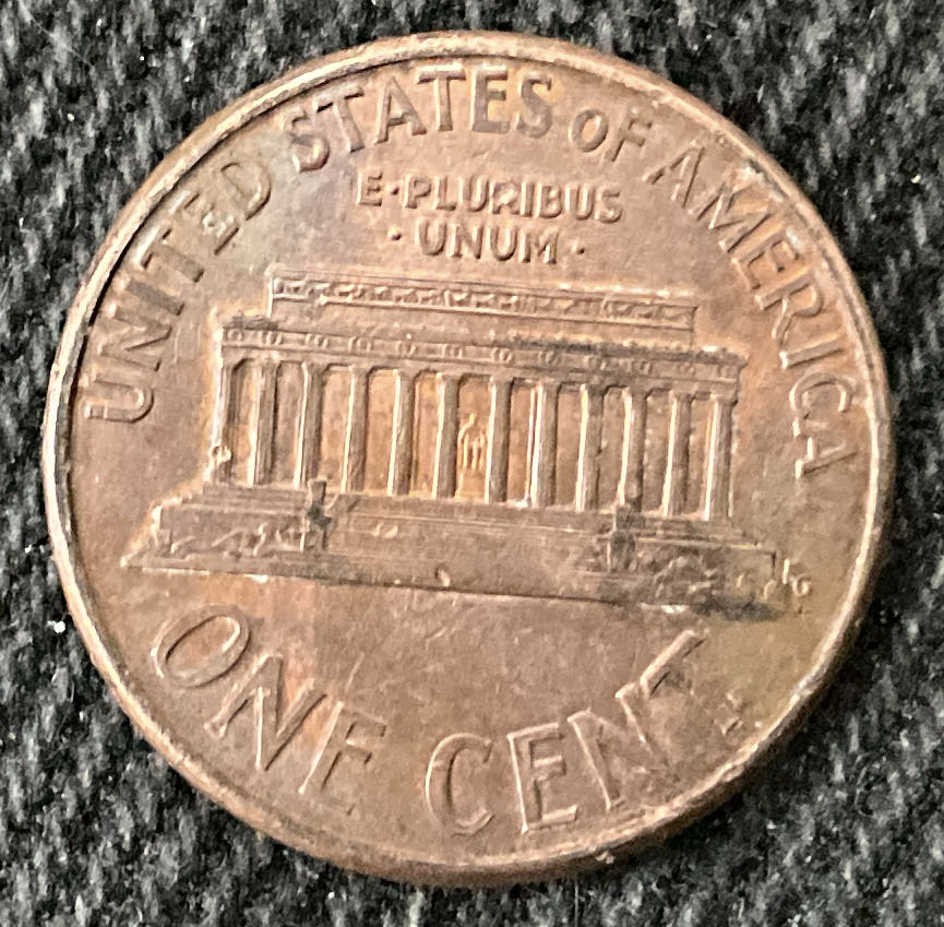 Penny 1990 Lincoln D  coin collectible - Main Image 2