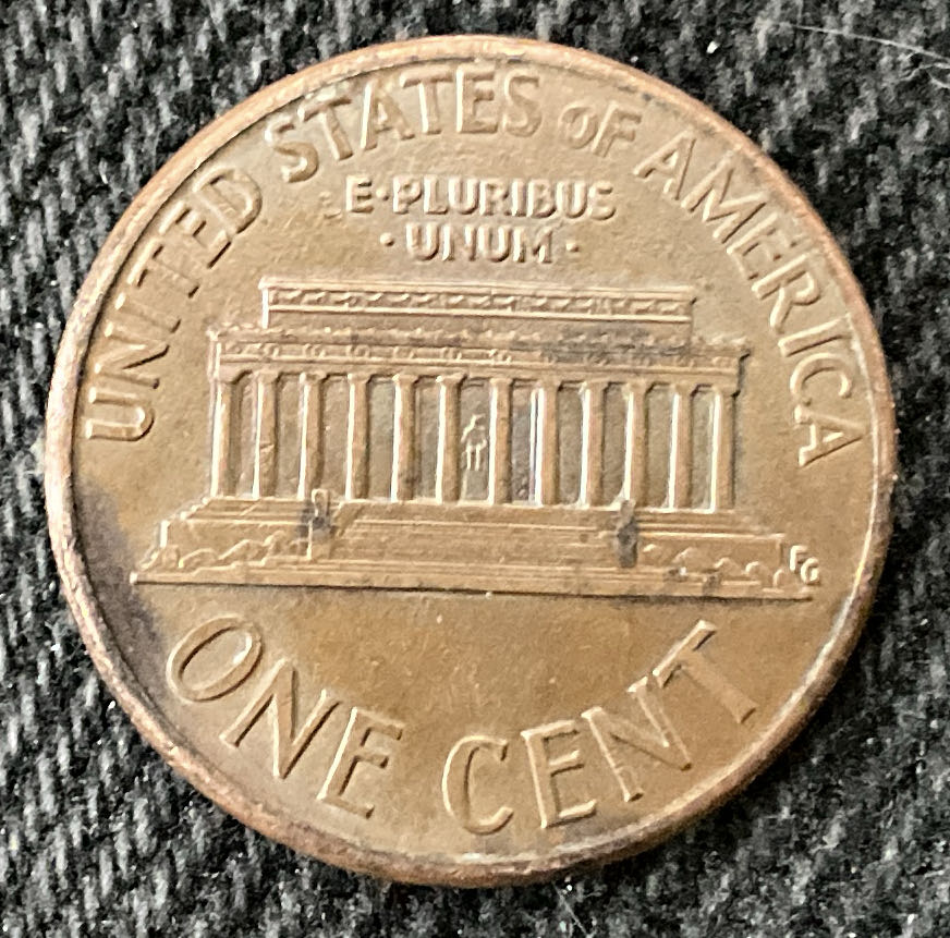Penny 1990 Lincoln D  coin collectible - Main Image 2