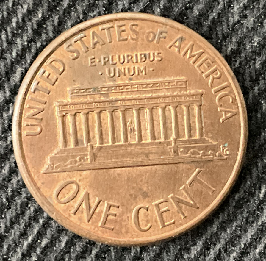 Penny 1991 Lincoln D  coin collectible - Main Image 2