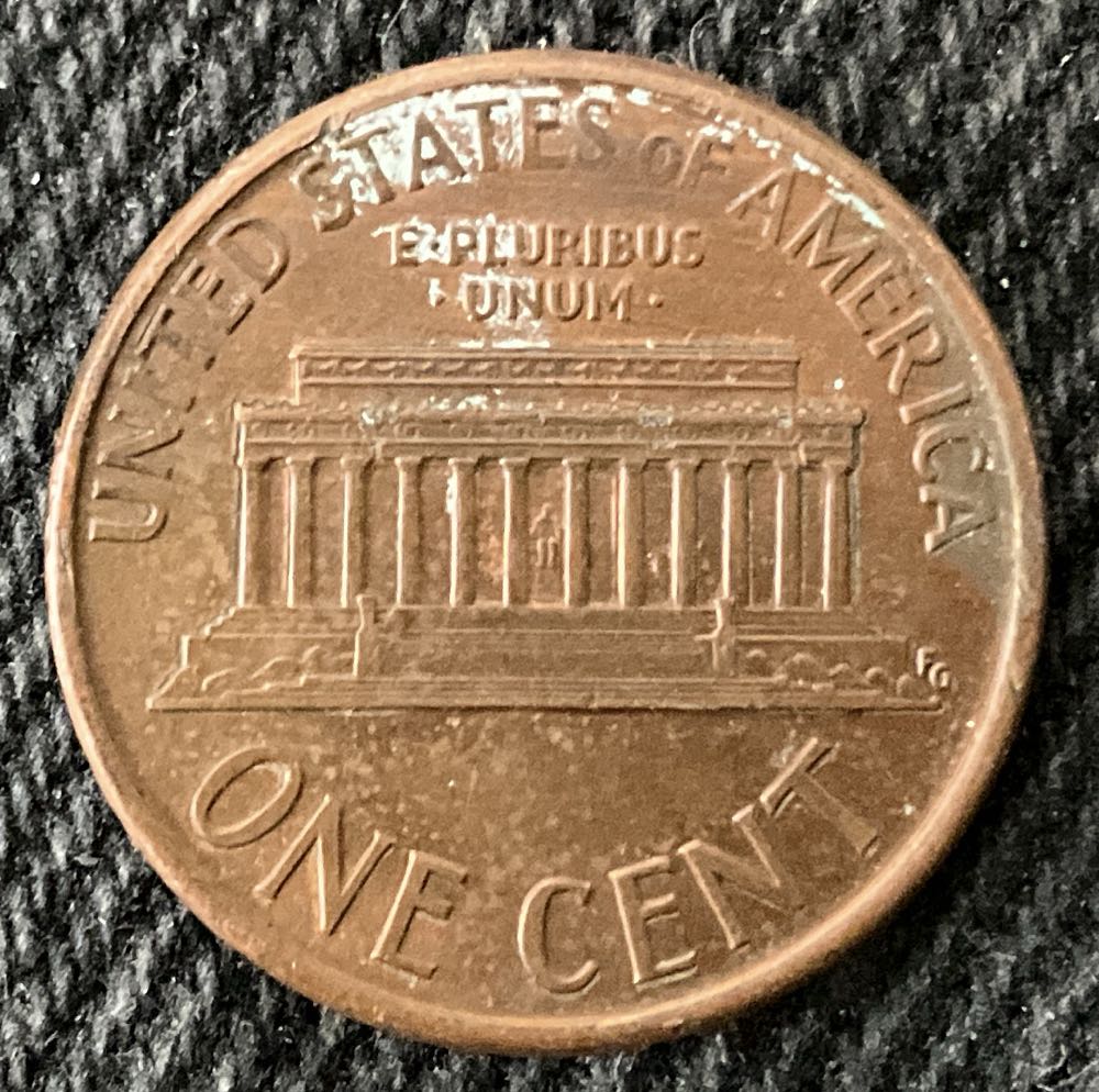 Penny 1991 Lincoln D  coin collectible - Main Image 2