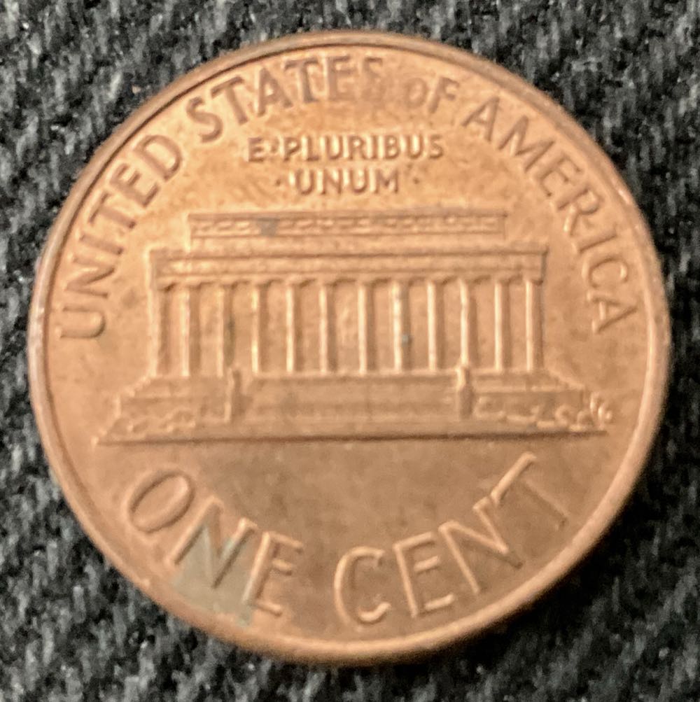 Penny 1991 Lincoln D  coin collectible - Main Image 2