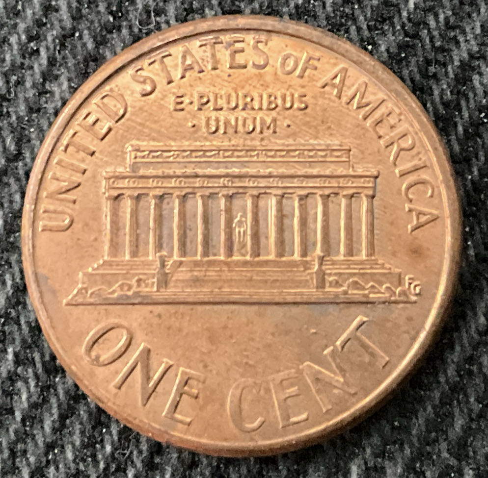 Penny 1992 Lincoln D  coin collectible - Main Image 2