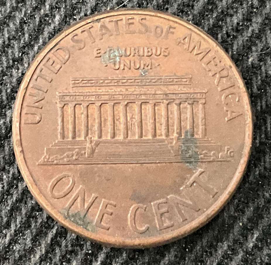 Penny 1996 Lincoln D  coin collectible - Main Image 2