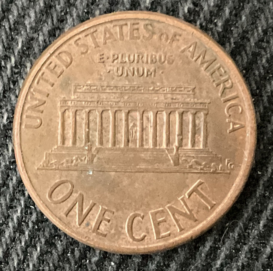 Penny 1996 Lincoln D  coin collectible - Main Image 2