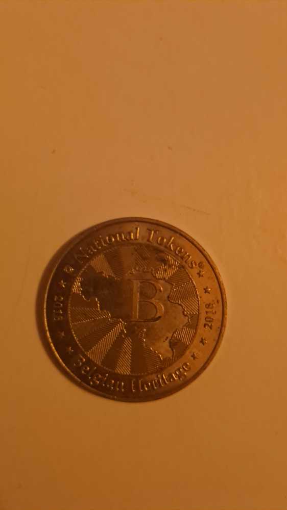 Brussels Bruges Ghent Antwerp Antwerp Waterloo Brussels National Tokens Belgium Heritage  coin collectible - Main Image 2