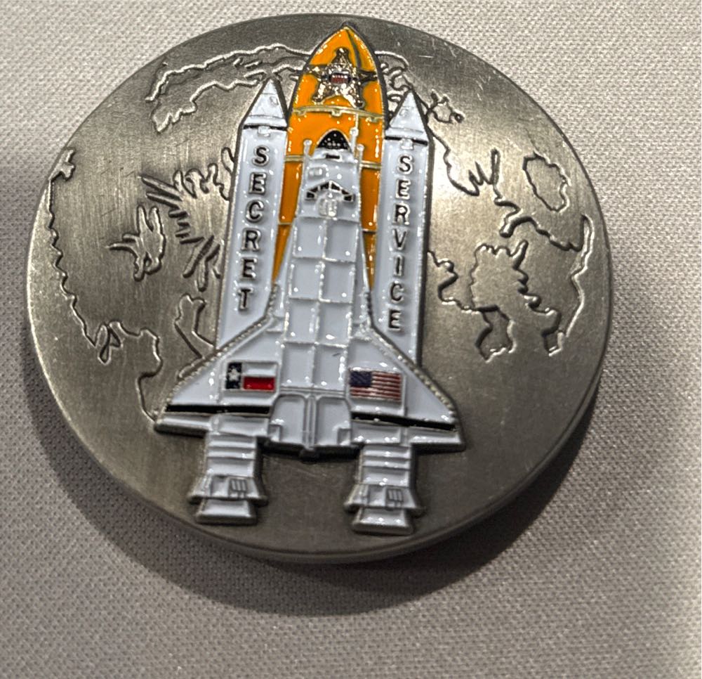 US Secret Service Houston  coin collectible - Main Image 2