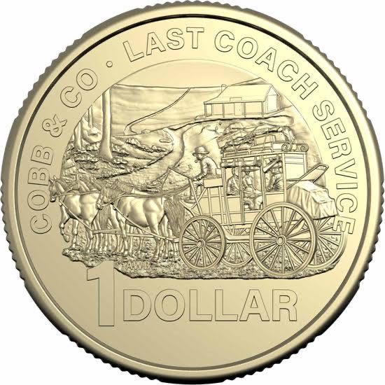 Pnc Australia Last Bb & Ach Centenary Ram $1 Mmemorative In Cobb Coach Commemorative ” Of  coin collectible [Barcode 9349766025676] - Main Image 2