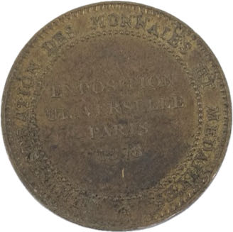Administration Des Monnaies A L’Exposition De Paris Medal  coin collectible - Main Image 2