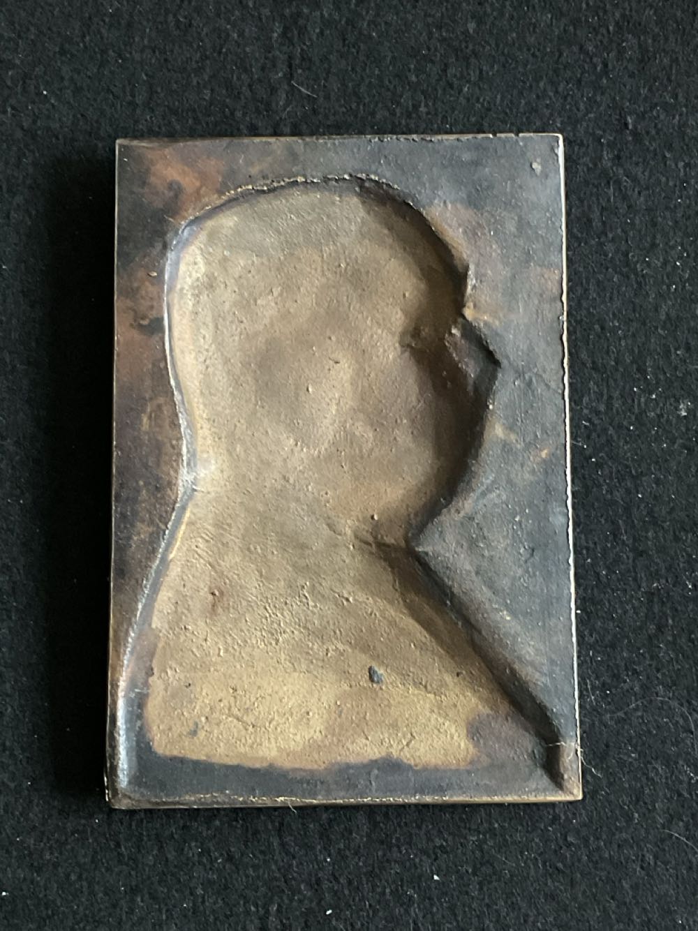 Hubert  Van Innis Plaque  coin collectible - Main Image 2