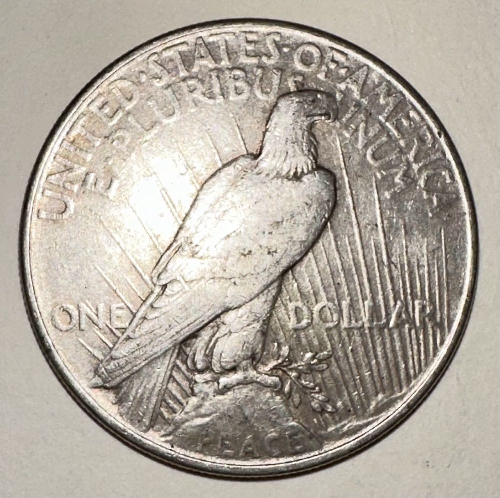 Peace Silver Dollar 1922  coin collectible - Main Image 2