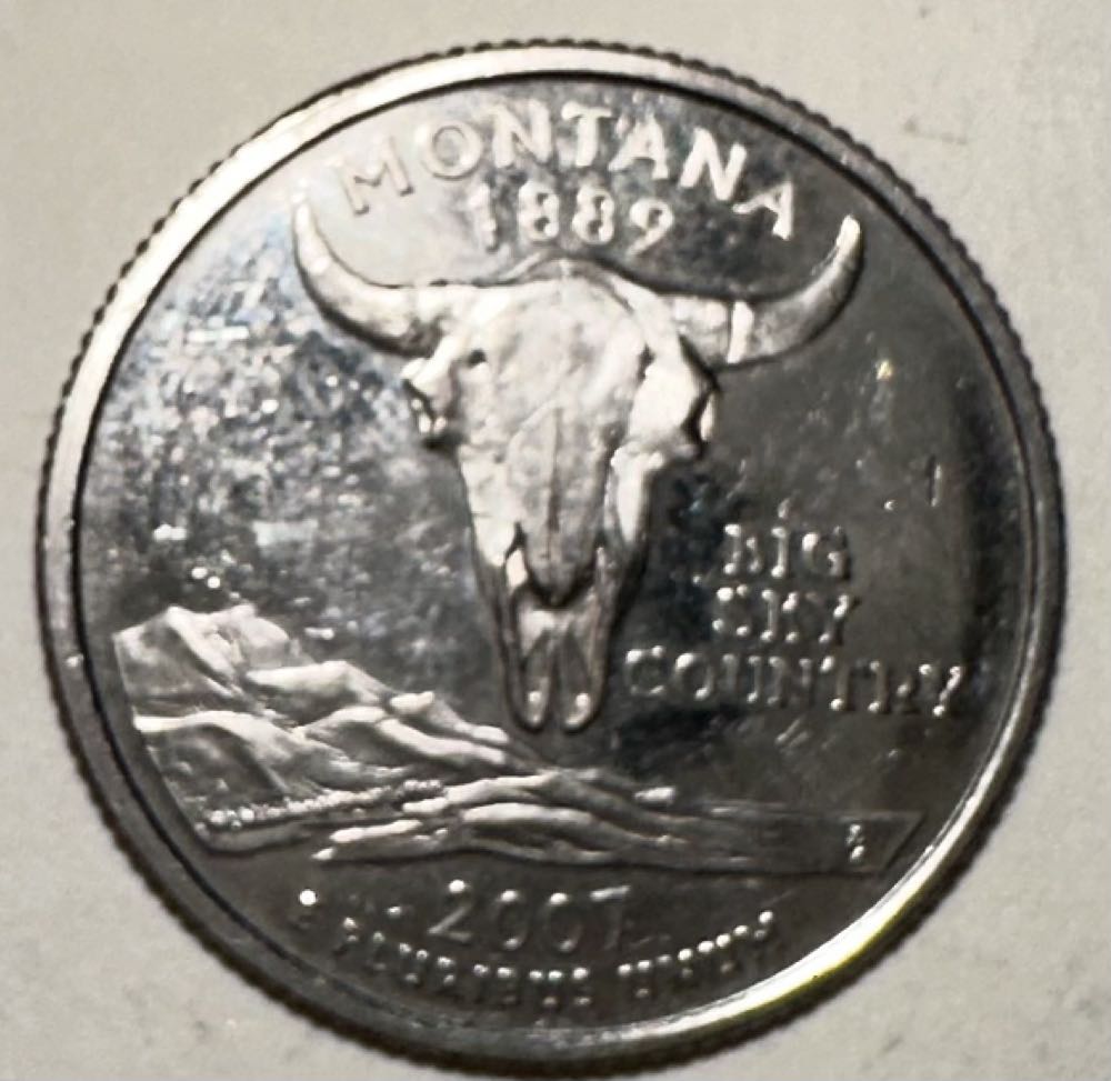 Quarter State- Montana  coin collectible - Main Image 2