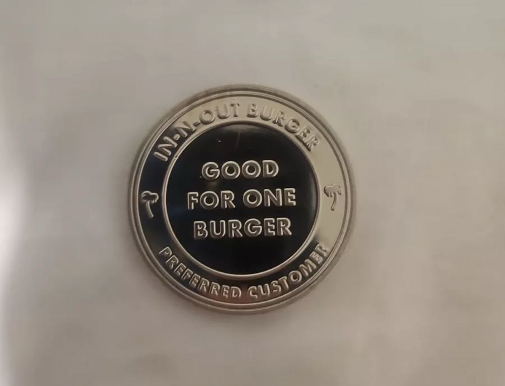 In-n-Out (2024) Lynsi Preferred Customer Coin  coin collectible - Main Image 2