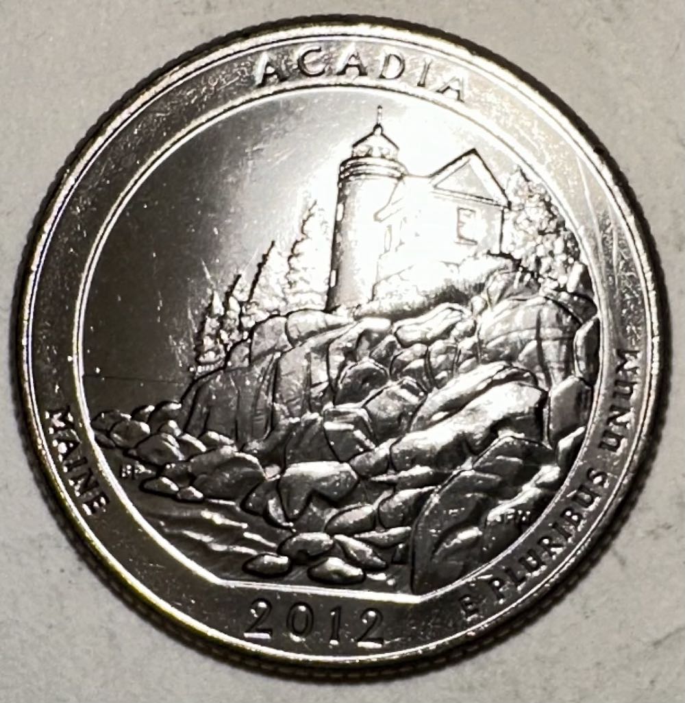 Acadia NP 2012 (D)  coin collectible - Main Image 2