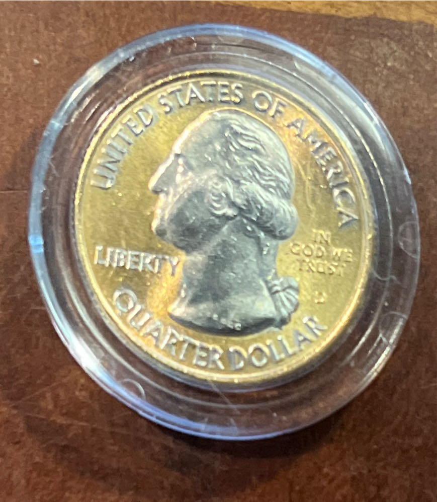 Grand Canyon Quarter Gold And Platinum  coin collectible - Main Image 2