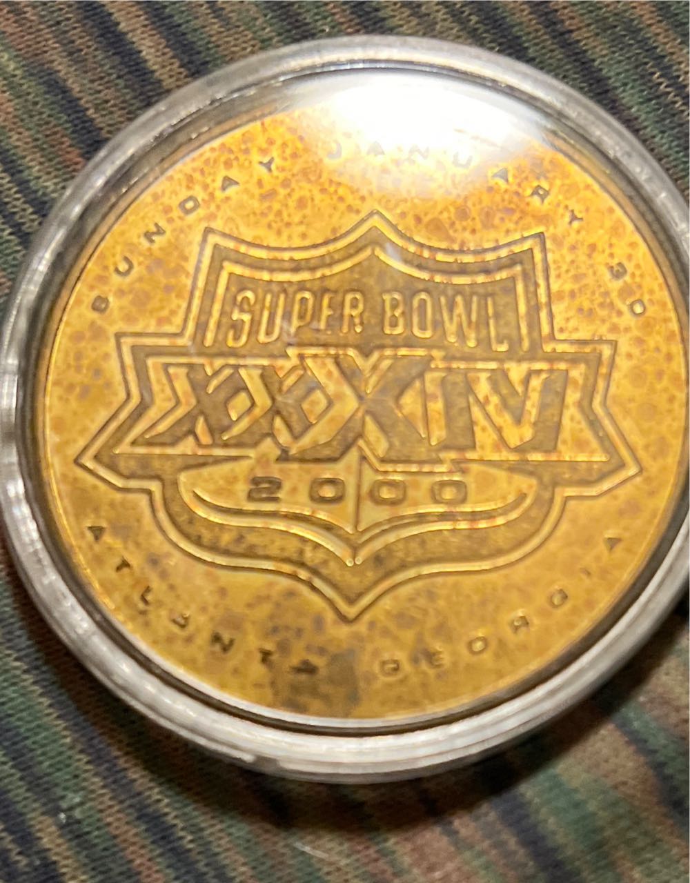 NFL Superbowl XXXIV Coin  coin collectible - Main Image 2