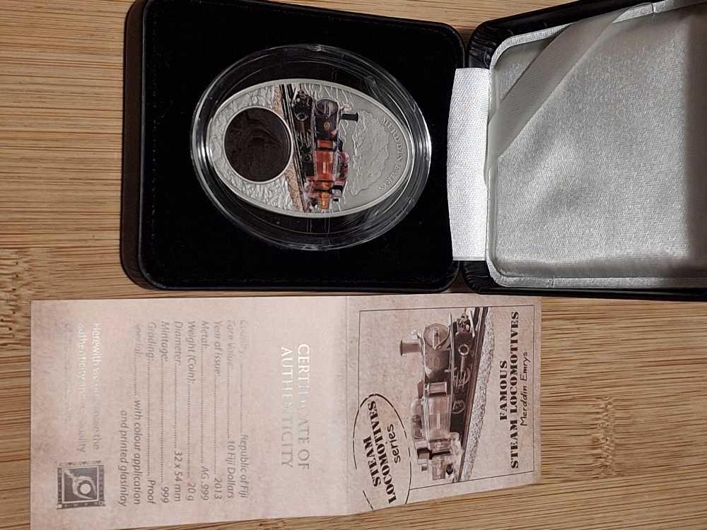 Famous Steam Locomotives - Merddin Emrys  coin collectible - Main Image 3