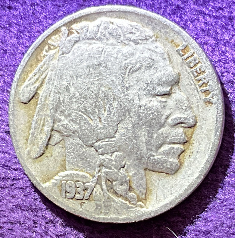 Nickel Indian Head 1937 D 3  coin collectible - Main Image 3