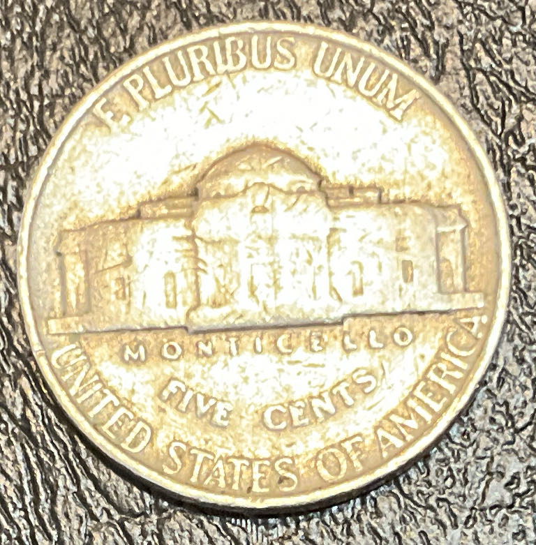 Nickel Jefferson  1939 1  coin collectible - Main Image 2