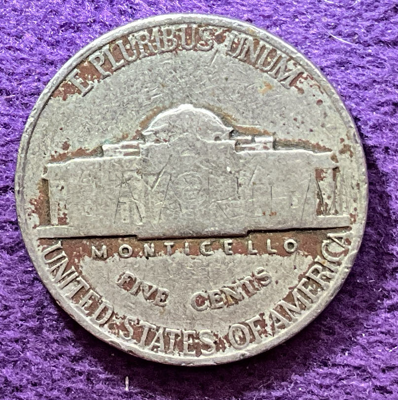 Nickel Jefferson  1939 1  coin collectible - Main Image 4