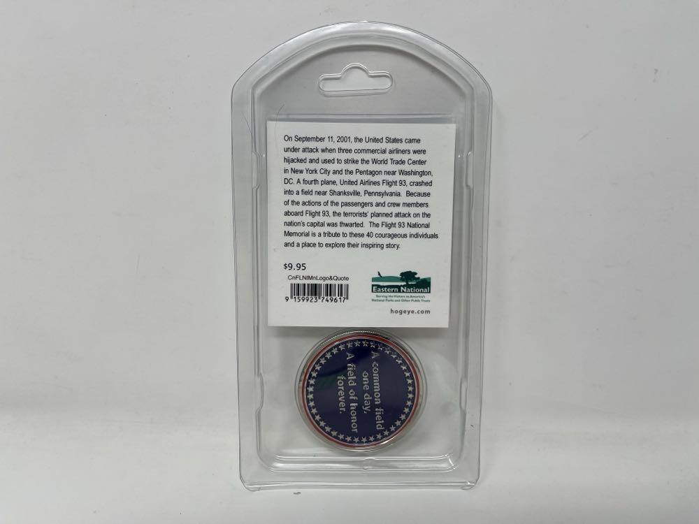 Flight 93: National Memorial - September 11, 2001  coin collectible [Barcode 9159923749617] - Main Image 2