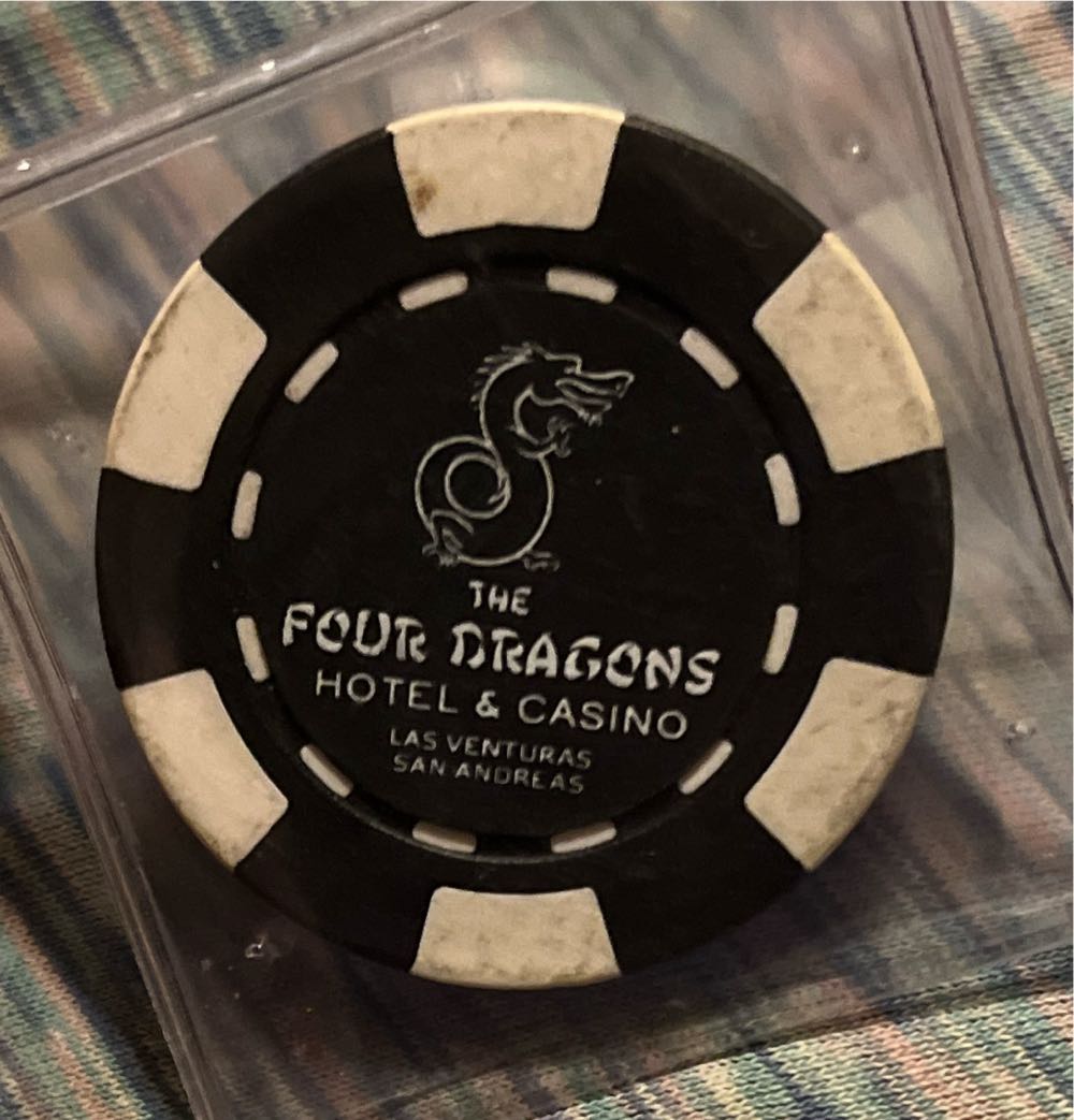 Grand Theft Auto Poker Chip  coin collectible - Main Image 2