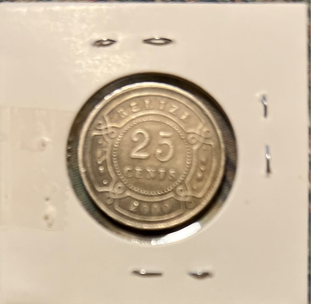 Belize: 25 cents  coin collectible - Main Image 2