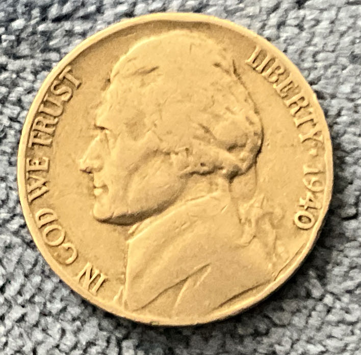 Nickel Jefferson P 1994 1