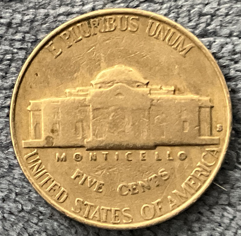 Nickel Jefferson 1940 4  coin collectible - Main Image 2