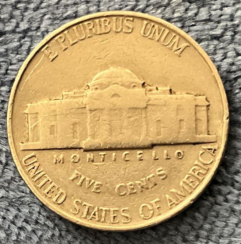 Nickel Jefferson 1941 1  coin collectible - Main Image 2