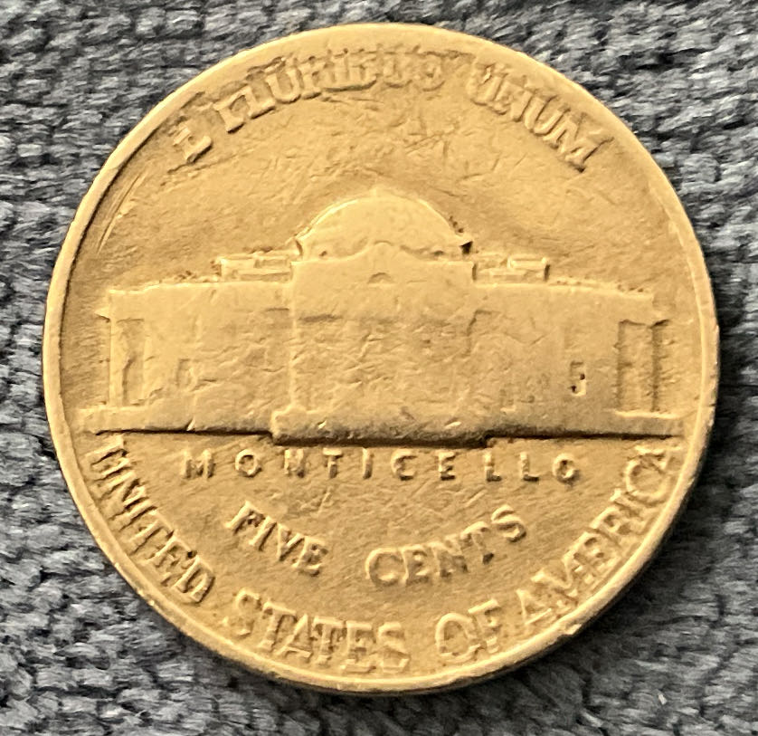 Nickel Jefferson 1941  3  coin collectible - Main Image 2