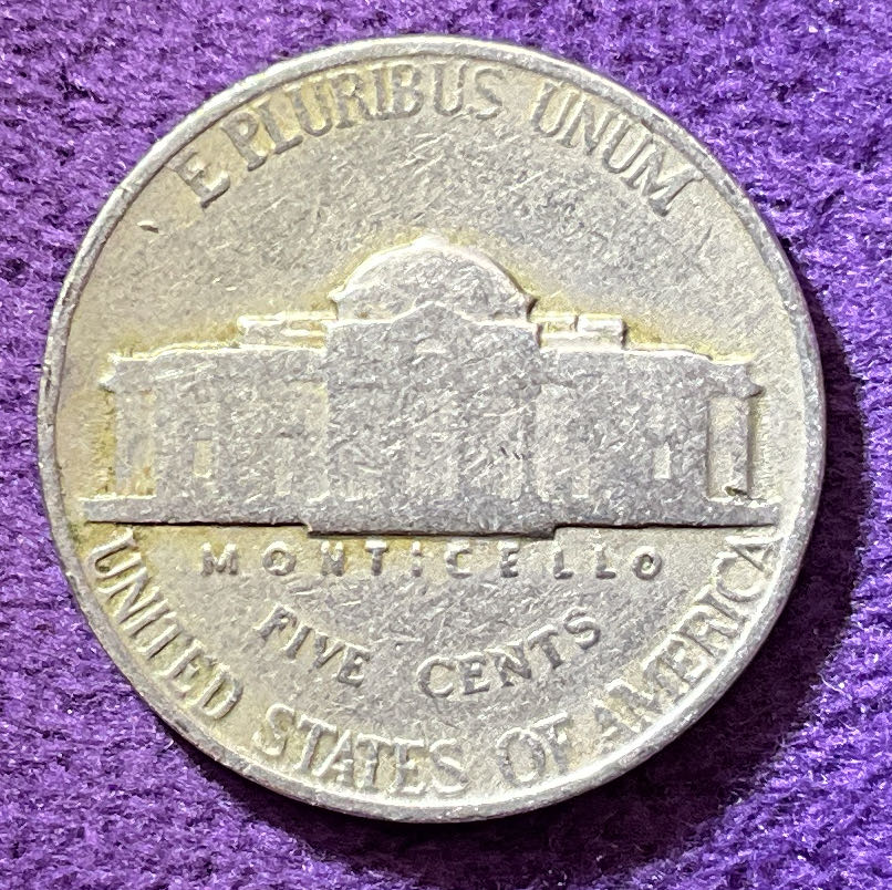 Nickel Jefferson 1941  3  coin collectible - Main Image 4