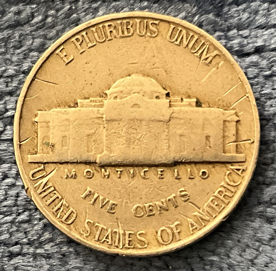 Nickel Jefferson 1941  4  coin collectible - Main Image 2