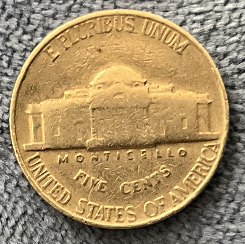 Nickel Jefferson 1941  5  coin collectible - Main Image 2