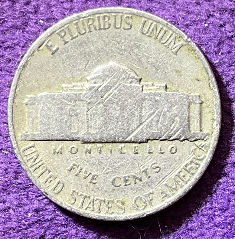 Nickel Jefferson 1941  5  coin collectible - Main Image 4