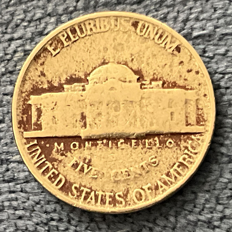 Nickel Jefferson 1942  1  coin collectible - Main Image 2