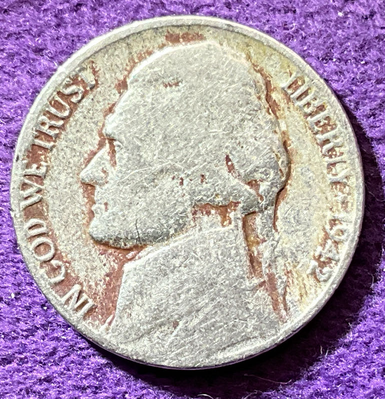 Nickel Jefferson 1942  1  coin collectible - Main Image 3