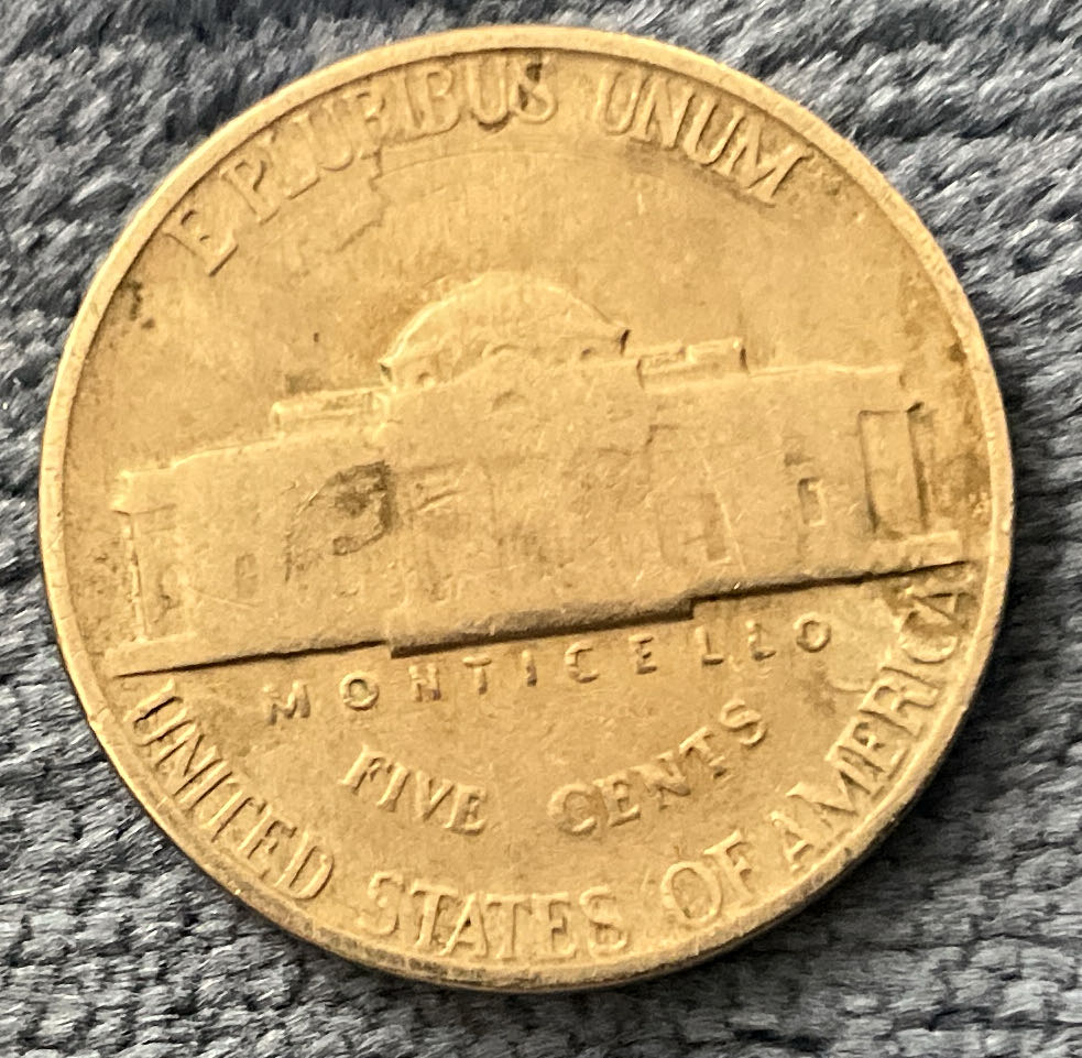 Nickel Jefferson 1947  1  coin collectible - Main Image 2